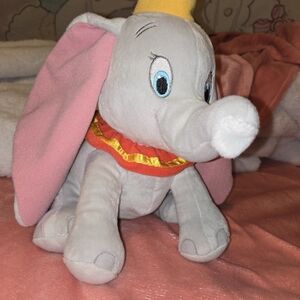 LAST CHANCE Disney Dumbo Plush with Pink Ears and Yellow Hat